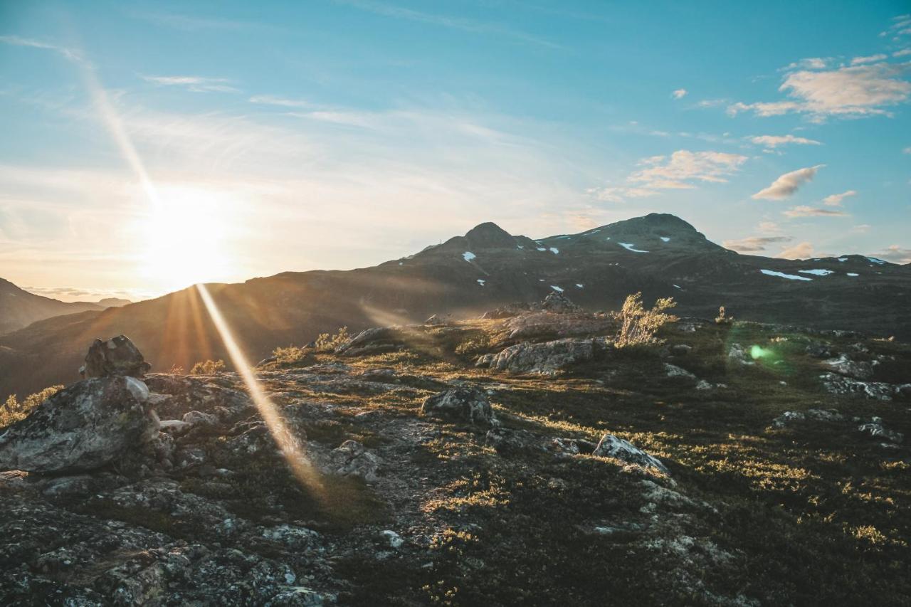 Sjoaasen Hytte Tuddal Bagian luar foto