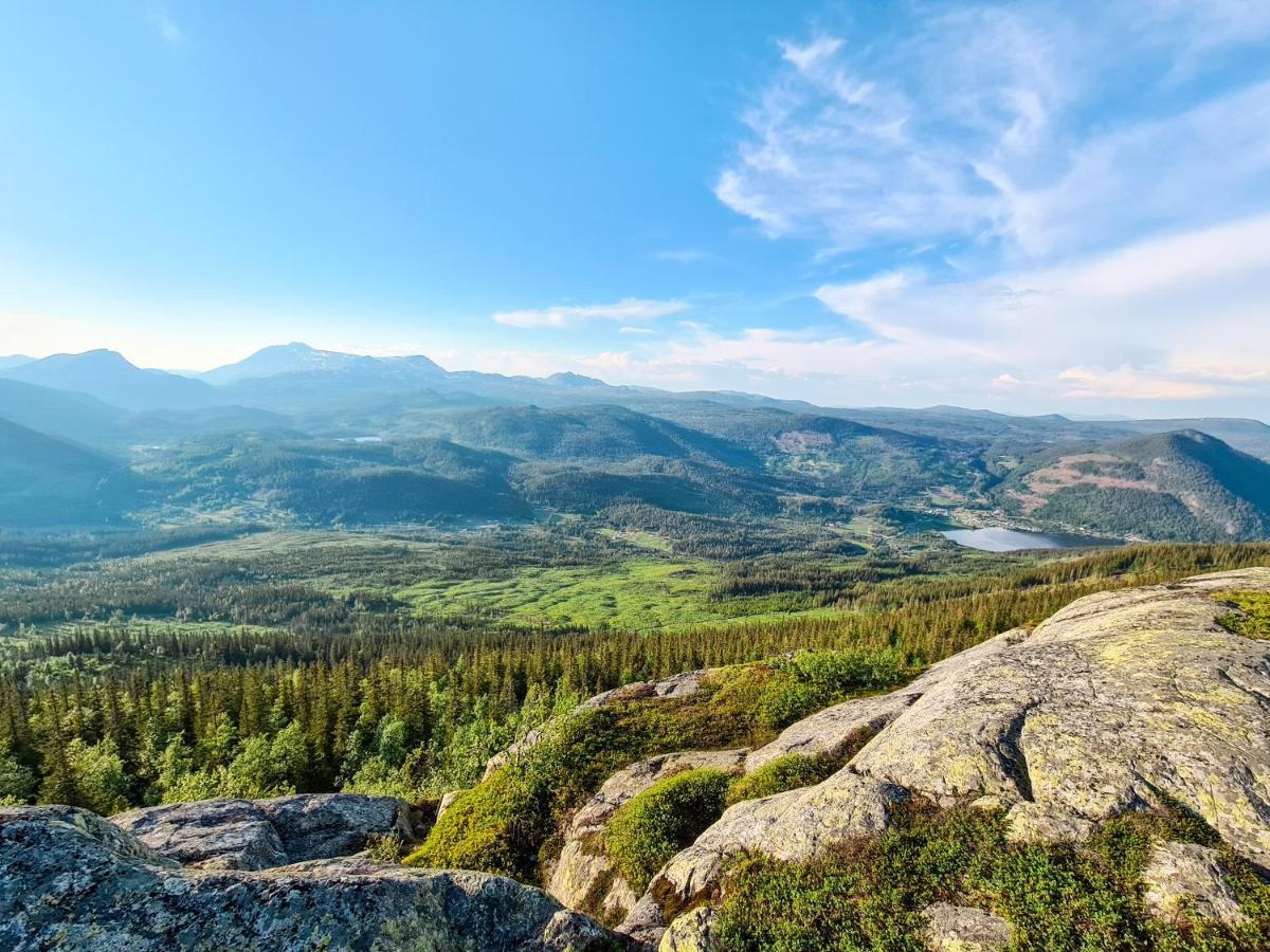 Sjoaasen Hytte Tuddal Bagian luar foto