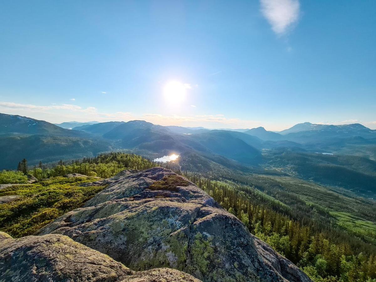 Sjoaasen Hytte Tuddal Bagian luar foto